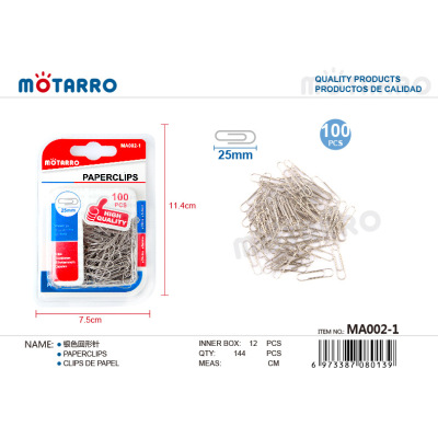 Motarro Silver Clip MA002-1