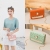 Women's Pouch 2019 New Contrast Color Pearl Chain Hollow Small Square Bag Fashion Small Fresh Crossbody Phone Bag