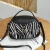 Ladies Hand Bag 2021 New Animal Striped Hand-Carrying Shoulder Bag Fashion Leisure Phone Bag Small Bag