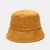 Hat Female Autumn and Winter Korean Style Pure Color Minimal Versatile Corduroy Fisherman Hat Student Couple Outdoor Sun-Proof Basin Hat Tide