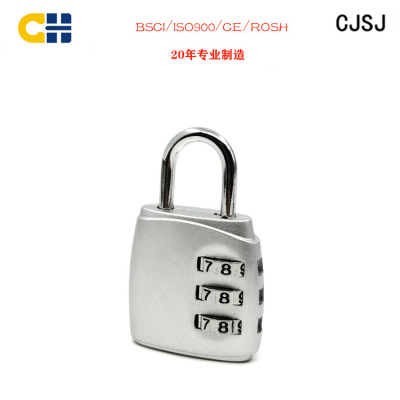 Lock Factory Direct Sales Alloy Mailbox Lock Fashion Security Padlock with Password Required 3-Digit High-End Password Lock CH-17H
