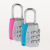 Factory Wholesale 3-Digit Password Lock Gift Lock Promotion Padlock with Password Required Multi-Color Printing Korean Padlock CH-016A