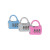 Production 3-Digit Password Lock Cjsj Changhao Padlock with Password Required Luggage Korean Style Lock Padlock CH-13B