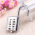Production and Wholesale Ten Button Alloy Padlock Keyboard Lock Luggage Lock Blind Lock Card Suction Card CH-602