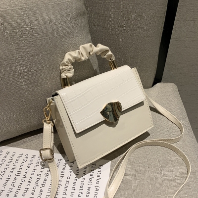 Summer Little Fresh Bag Women's Bag New 2020 Trendy Korean Style Chain Small Square Bag Trendy Solid Color Crossbody Bag