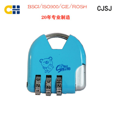 Production and Wholesale Super Practical Private Use Gadget Alloy Password Lock Luggage Security Lock Cjsj Changhao CH-10B