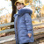 2020 New Children's down Jacket Girls' Mid-Length Medium and Large Children's Fashionable Korean Style Winter Clothing Girls' Thickened Coat