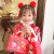 New Year Hair Accessories Set Children's New Year Gift Headdress Girl Baby Princess Style Red Hairpin Hairpin Female