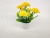 Artificial/Fake Flower White Plastic Basin Carnation Bonsai Decoration Living Room Dining Table Bedroom and So on