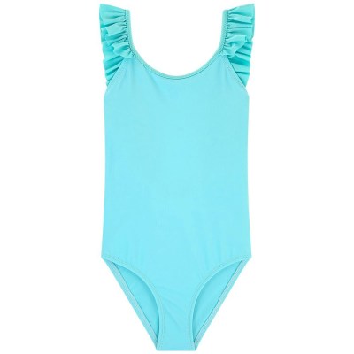 European and American Candy Color Children's Siamese Triangle Swimsuit