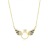 Moving Angel Wings Necklace Female Popular Net Red 14K Gold Niche Design Clavicle Chain Sweater Chain Girlfriend Gift