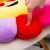 Tiktok Same Style Colorful Sun Flower Petal Plush Toy Stall Cushion Doll QQ Expression Lumbar Support Pillow Doll Pillow