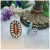 Rong Yuomei Retro Colorful White Jade Turquoise Exaggerated Ring Plated 925 Silver Green Turquoise Cross-Border Ring