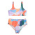 European and American Children's Swimsuit Girls' New Bikini Medium and Large Girls Split Camouflage Foreign Trade Sexy Swimwear