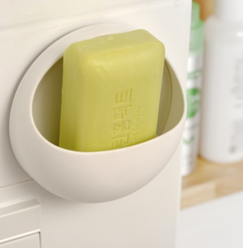 plastic large soap box creative home fashion simple suction cup soap box