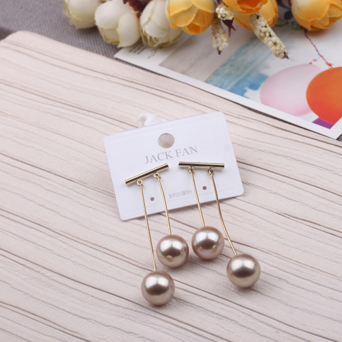 Temperament Long Tassel Earrings Japanese and Korean S925 Silver Needle anti-Allergy Earrings Personalized All-Match Fashion Super Fairy Earrings 