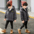 Boys Autumn Winter Cotton-Padded Coat 2020 Korean Version of the New Fashion Cotton Coat with Solid Color Cool and Wild Winter Coat One Piece Dropshipping
