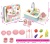 Children Play House Simulation Electric Tableware Washing Counter Kitchen Pondlet Play House Toy Sink Water Playing Set New Product