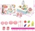 Children Play House Simulation Electric Tableware Washing Counter Kitchen Pondlet Play House Toy Sink Water Playing Set New Product