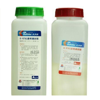 Kafuter K-9761 Transparent Epoxy Resin AB Potting Adhesive Electronic High Temperature Resistant Potting Adhesive Led Adhesive