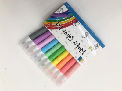 Factory Direct Sales Wholesale 12 Color Macaron Color Series Writing Brush