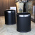 Hotel Homestay Hotel Household Trash Can, Guest Room, Kitchen, Bathroom, Double-Layer round Trash Can, Customizable Logo