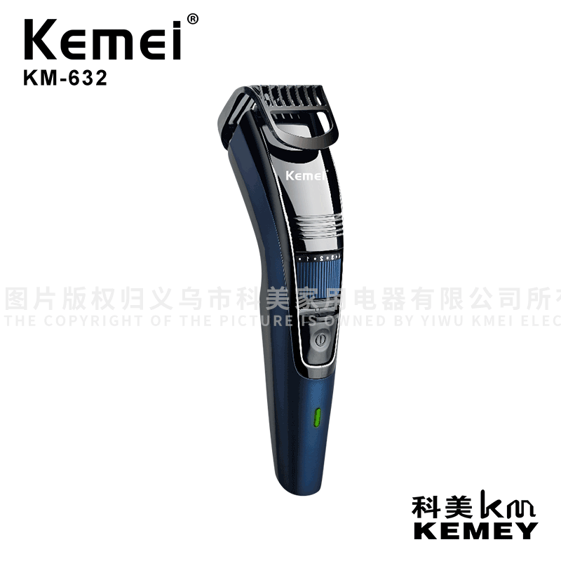 cross-border manufacturers direct supply electric hair clippers kemei hair clippers km-632 10-speed adjustable household/commercial electric hair clippers