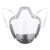 Factory Direct Sales Pc Isolation Protective Mask Face Shiel Mask Wholesale Anti-Haze Transparent Lip Mouth Mask