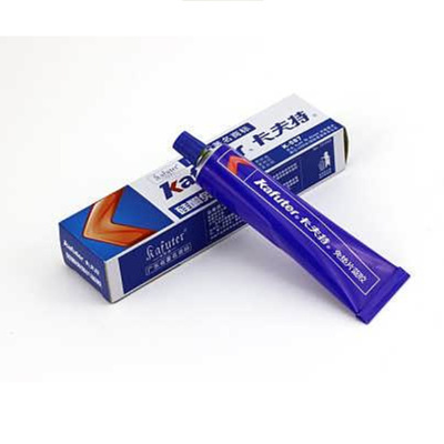 Kafuter Gasket-Free Blue Tape Tab Silicone Sealant Waterproof Oil-Resistant High Temperature Resistant Peelable K-587 90G