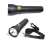 Quad-Core P70 Strong Light Flashlight Free Shoulder Strap 6 Lithium Batteries High Capacity Long Battery Life