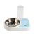 Amazon New Automatic Drinking Stainless Steel Cat Anti-Tumble Rice Basin Pet Leash Bottle Dual-Use Dog Bowl Water Feeding Bowl
