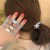Korean Children's Cute Dancing Whale Hair Band Freshess Hair String Hair Band Small Rubber Band Leather Case Little Girl Headdress