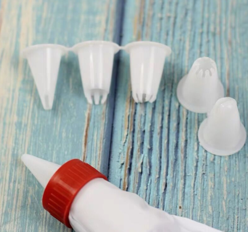 multifunctional cake icing bag six-mouth decorating milker baking tool milking bag plastic cream decorating mouth