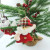 Factory Direct Sales Christmas Decoration Christmas Gift Christmas Tree Decoration Little Bell Shape Fabric Pendant