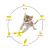 Amazon New Pet Supplies Spring Doll Turn Windmill Cat Toy Turntable Cat Teaser Pet Toys