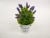 New Iron Bucket Lavender Artificial Flower Bonsai Living Room Decorations Plastic Flowers