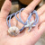 Korean Children's Cute Dancing Whale Hair Band Freshess Hair String Hair Band Small Rubber Band Leather Case Little Girl Headdress