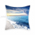 New Beach Landscape Digital Printed Pillowcase Sofa Cushion Bedroom Bedside Backrest Graphic Customization Pillow