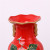 Ceramic Vase Chinese Red Ceramic Crafts Vase Chinese Wedding Wedding Living Room Decoration Home Decorations