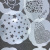 6-Inch round Lace Cross-Border Supply Pattern Love Rose Hollow Template Cake Baking Powdered Sugar Filter Graffiti DIY