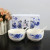 Special Offer Blue and White Porcelain Series Ceramic Tableware Korean Style Bowl Four Bowls Four Spoons Business Festival Premium Gifts Sets