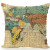 New Map Painting Digital Printed Pillowcase Sofa Living Room Cushions Car Back Sample Room Decoration