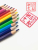 Factory Direct Sales Wholesale 12-Color Wood-Free Plastic Colored Pencils