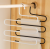 Multifunctional Stainless Steel Clothes Hanger Household S-Type Magic Hanger Wardrobe Multi-Layer Anti-Slip Storage Scraf Clip