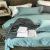 80 Pure Cotton Brushed Solid Color Four-Piece Bed & Breakfast Foreign Trade Thickened Thermal Bedding