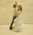 Cake Accessories Groom Bride Couple Dancing Valentine's Day Gift Home Decoration Student Doll Resin Toy