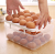 Kitchen 15-Grid Egg Storage Box Egg Preservation Box for Refrigerator Multi-Layer Egg Storage Box Plastic Egg Holder