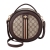 Internet Celebrity Women's Bag South Korea Dongdaemun Lady Printed Small round Bag 2021 Summer and Autumn New Collection Trendy Fashion Cell Phone Small Bag