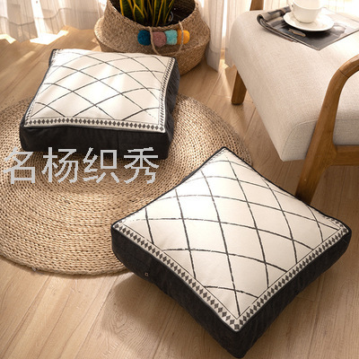 Deep Space Square/round Indoor Multi-Purpose Futon Mat Removable and Washable Coat Modern Simple Bay Window Cushion Cushion
