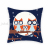 Simple Modern Owl Digital Printed Pillowcase Sofa Living Room Cushions Bedroom Bedside Cushion Automobile Cushion